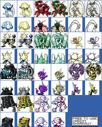 Pokémon Customs - Ultra Beasts (G/S/C-Style)
