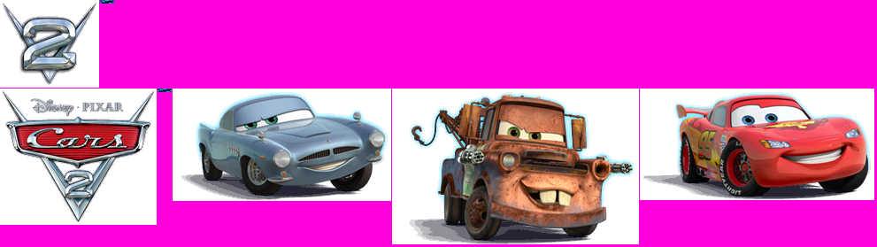 Cars 2 - Wii Menu Icon and Banner