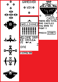 Space Castle - General Sprites