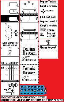 Tennis Master - General Sprites