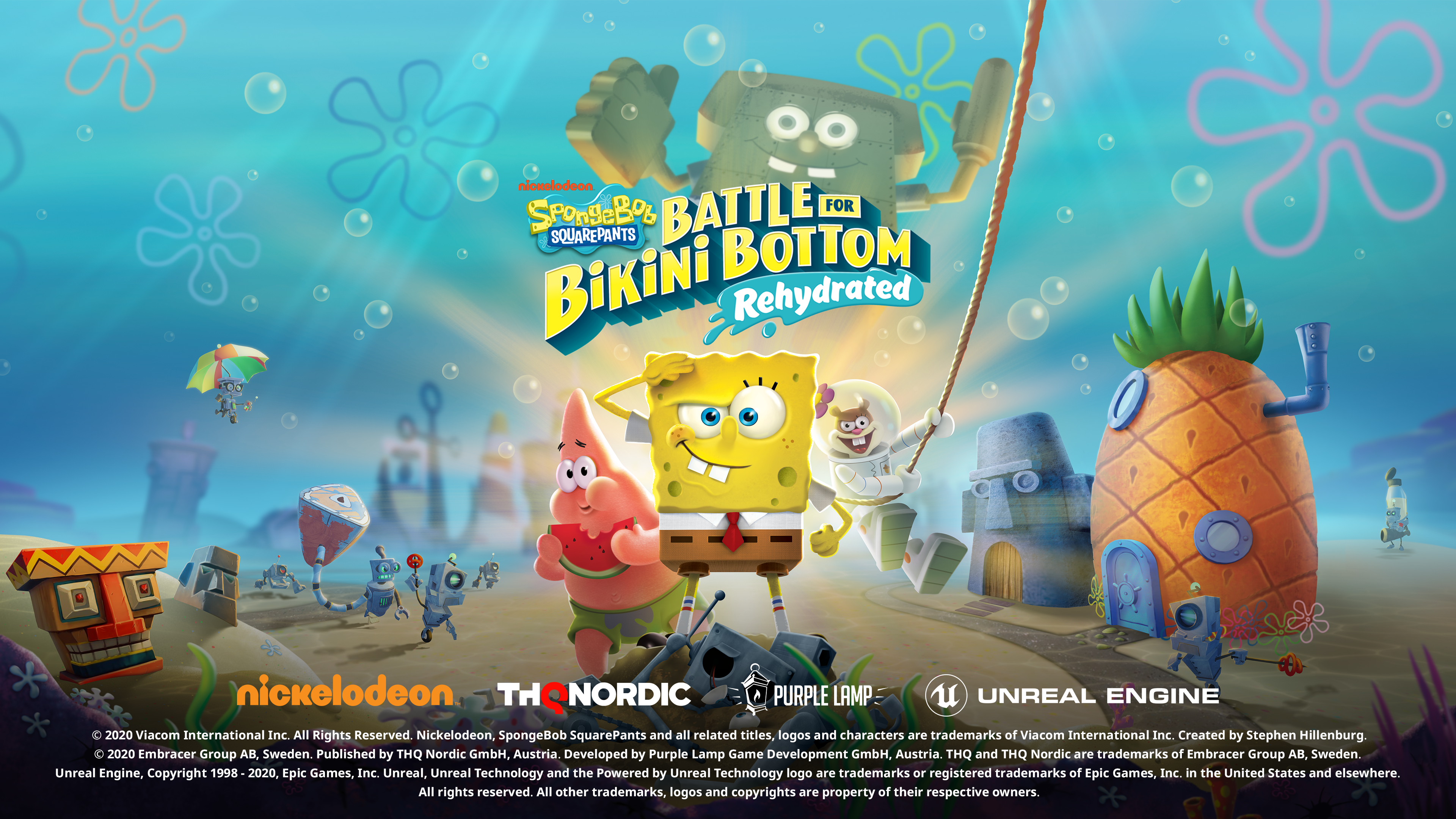 SpongeBob SquarePants: Battle for Bikini Bottom - Rehydrated - Splash Screen