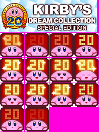 Kirby's Dream Collection - Save Icon and Banner