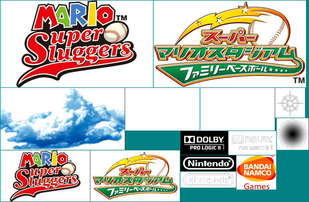 Mario Super Sluggers - Wii Menu Icon and Banner