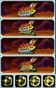 Mario Strikers Charged - Save Icon and Banner