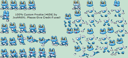 Pokémon Customs - #656 Froakie