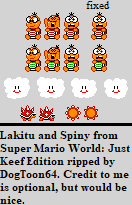 Super Mario World: Just Keef Edition (Hack) - Lakitu and Spiny