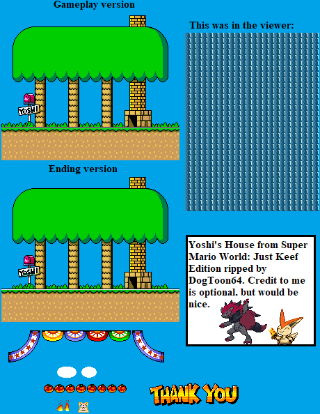 Super Mario World: Just Keef Edition (Hack) - Yoshi's House