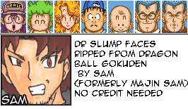 Dragon Ball Z: Super Gokuden Totsugeki-Hen (JPN) - Faces 6