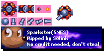 Sparkster - Cannon