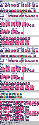 Kirby Customs - Kirby (PICO-8-Style)