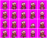 Toadette (SMB3 SNES-Style)