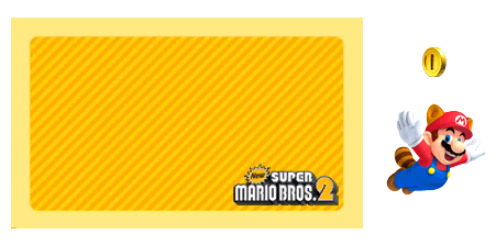 New Super Mario Bros 2 (Stationery 1)