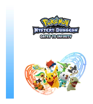 Swapnote - Pokémon Mystery Dungeon Gates to Infinity (Blue)