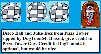 Pizza Tower - Disco Ball and Juke Box