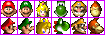 Mario Party 2 - Minigame Icons