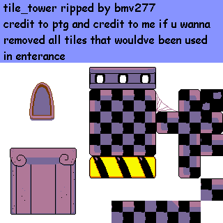 Pizza Tower - Tower Tileset