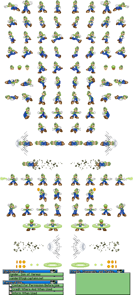 Super Smash Bros. Customs - Luigi (Mega Man 8-Style)