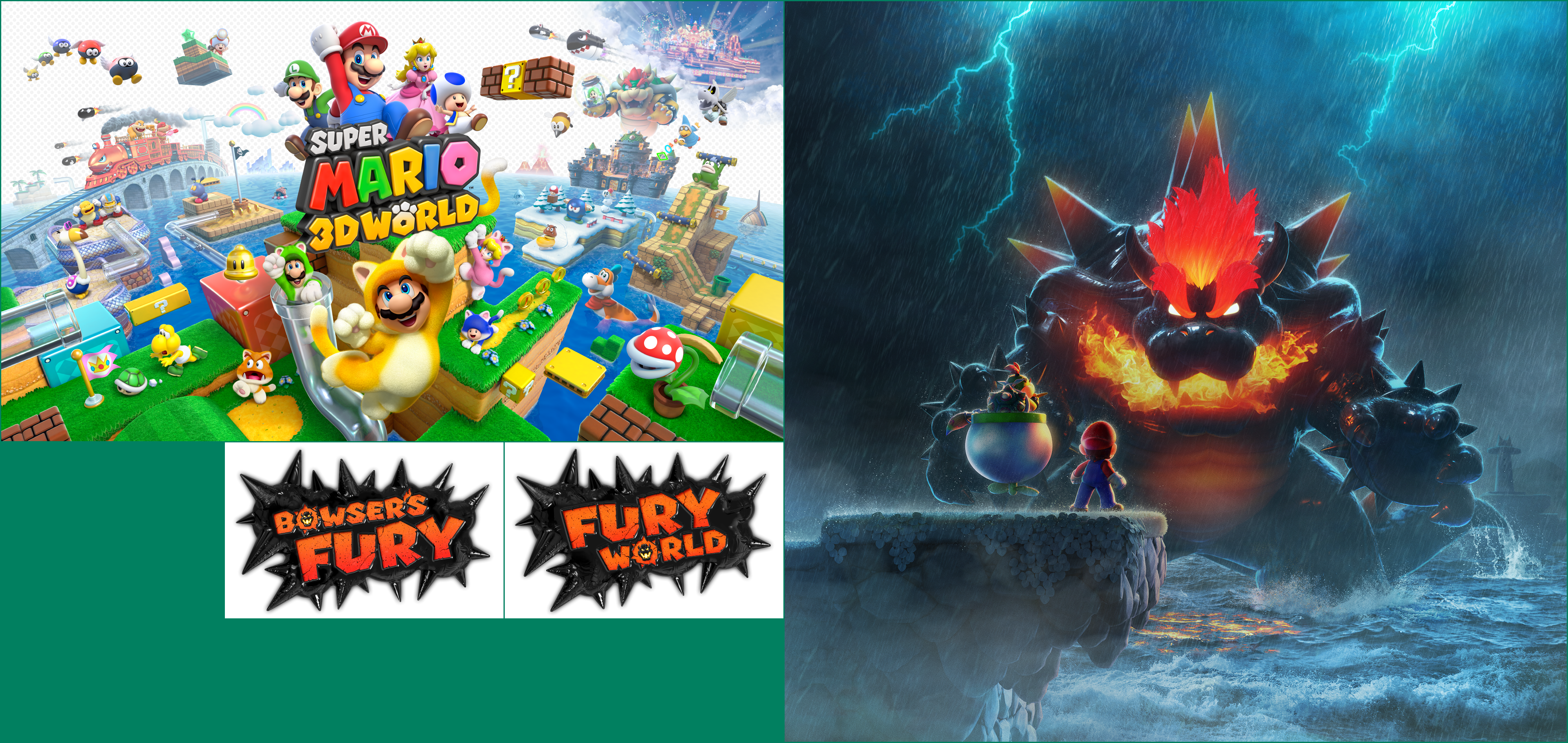 Super Mario 3D World + Bowser's Fury - Game Select