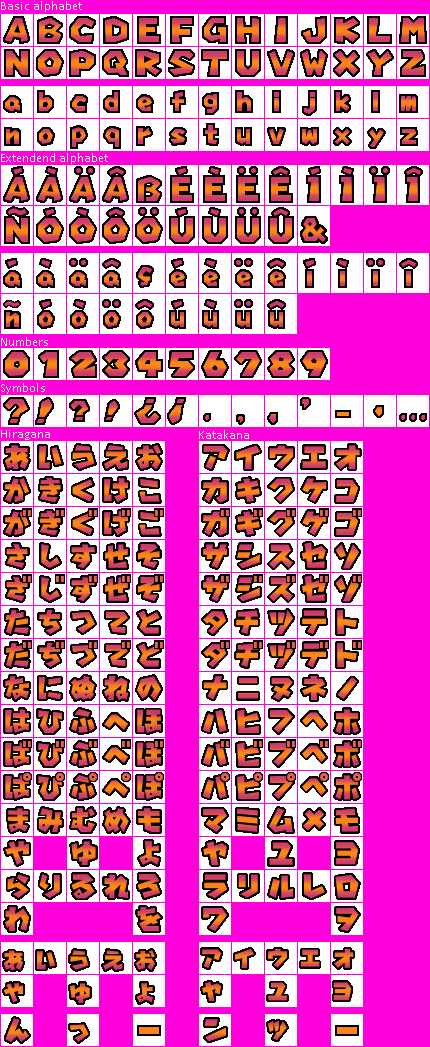 Minigame Instructions Font