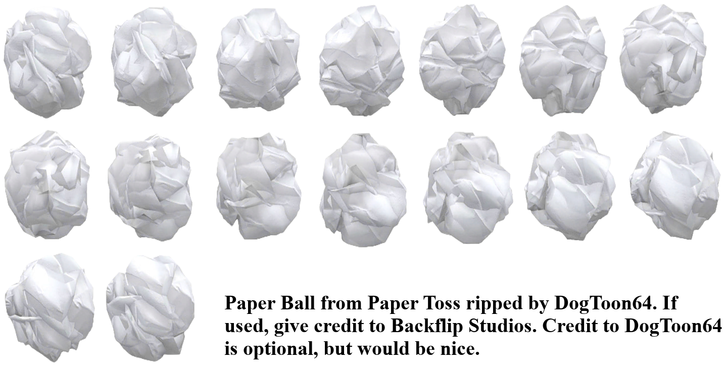 Paper Toss - Paper Ball