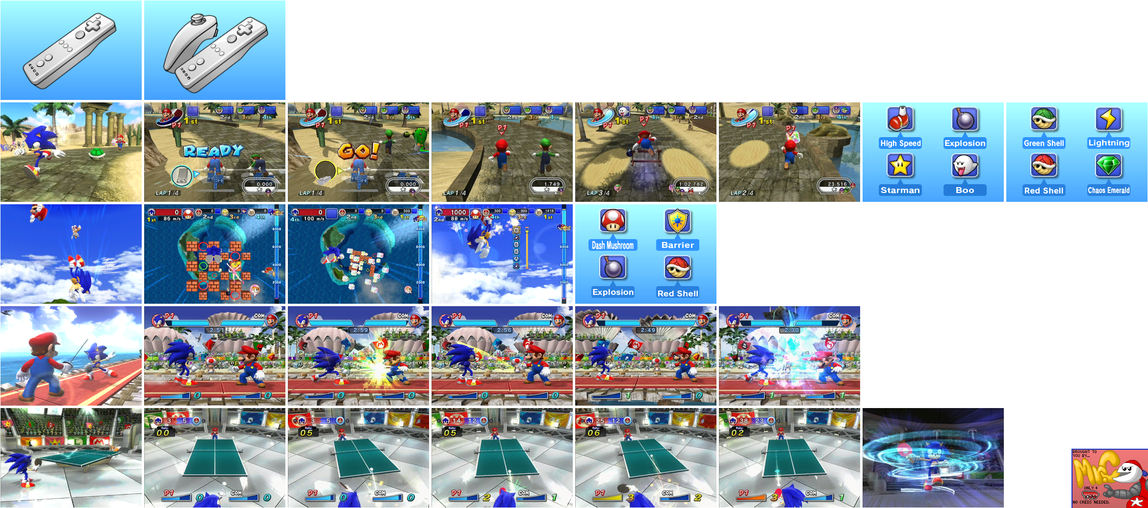 Mario & Sonic at the Olympic Games - Instructions Images (Dream Events)