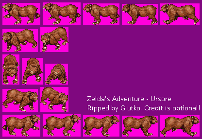 Zelda's Adventure - Ursore