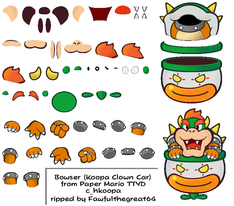 Paper Mario: The Thousand-Year Door - Bowser (Koopa Clown Car)