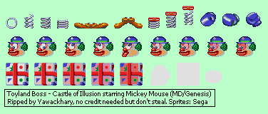 Castle of Illusion Starring Mickey Mouse - Toyland Boss