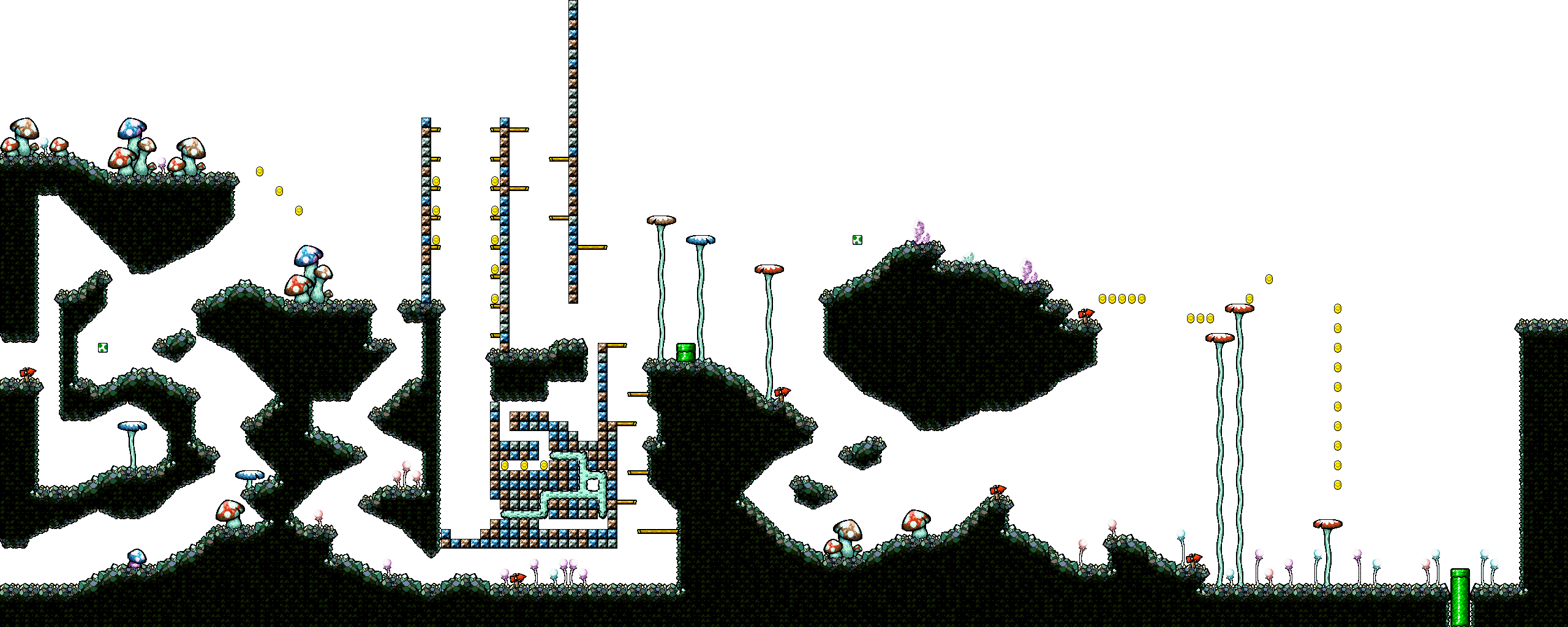 Super Mario World 2: Yoshi's Island - 3-6: The Cave Of Harry Hedgehog (2/3)