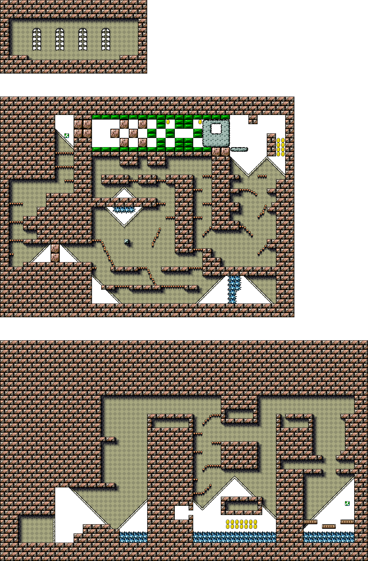 Super Mario World 2: Yoshi's Island - 4-4: Marching Milde's Fort (3/5)