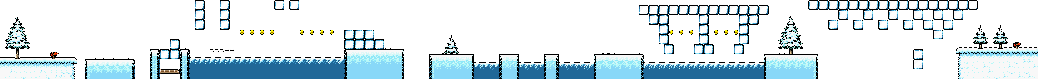 Super Mario World 2: Yoshi's Island - 5-3: Danger - Icy Conditions Ahead (1/7)
