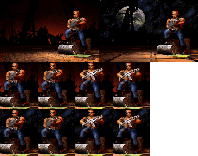 Duke Nukem 3D - Post Carnage (Level Intermission)