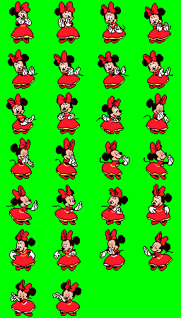 Dance Dance Revolution GB Disney Mix (JPN) - Minnie Mouse