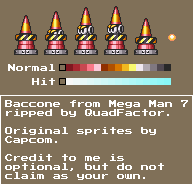 Mega Man 7 - Baccone