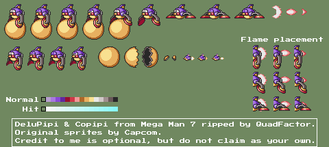 Mega Man 7 - DeluPipi & Copipi