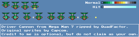Mega Man 7 - Driver Cannon