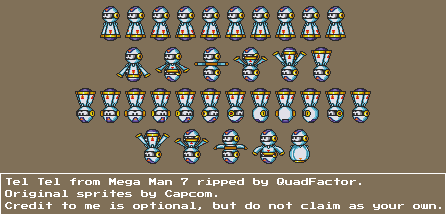 Mega Man 7 - Tel Tel