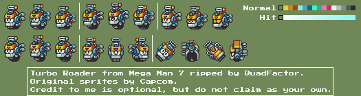 Mega Man 7 - Turbo Roader