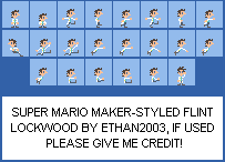 Flint Lockwood (Super Mario Maker-Style)