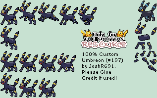 Pokémon Generation 2 Customs - #197 Umbreon
