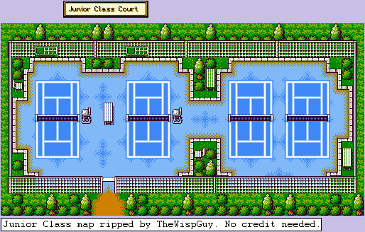 Mario Tennis - Junior Class Court
