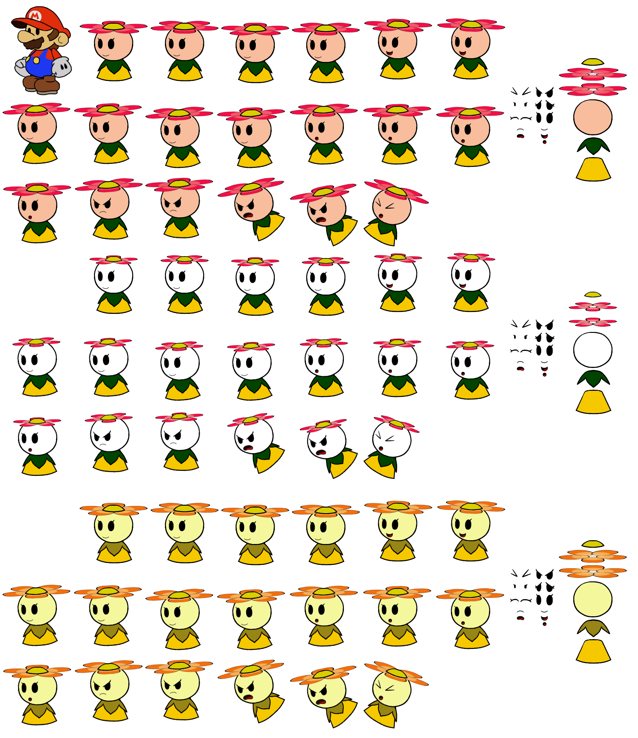 Mario Customs - Spindrift (Paper Mario-Style)
