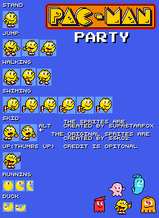 Pac-Man (Party, Super Mario Maker-Style)