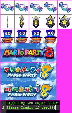 Mario Party 8 - Save Data Icon & Banner