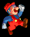 Mario (1990 Nintendo Calendar Pixel Art)