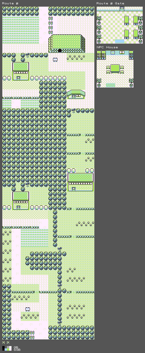 Pokémon Green (JPN) - Route 02