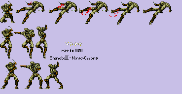 Shinobi 3 / The Super Shinobi 2 - NeoZeed Ninja-Cyborg