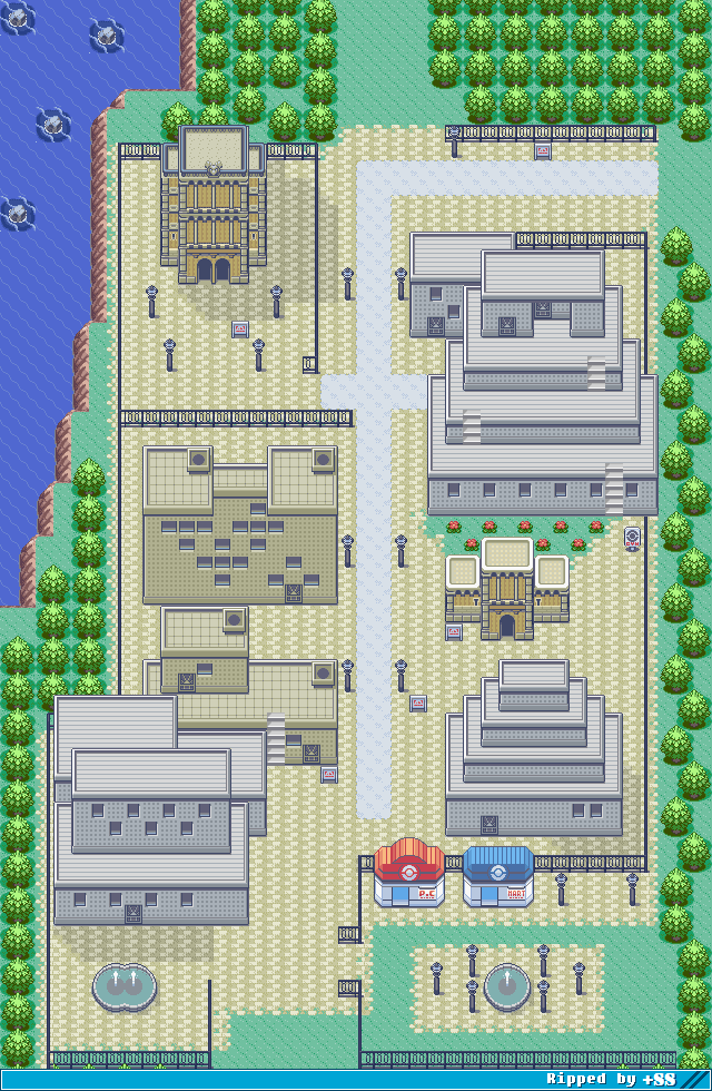 Pokémon Quartz (Hack) - Pinkranite City