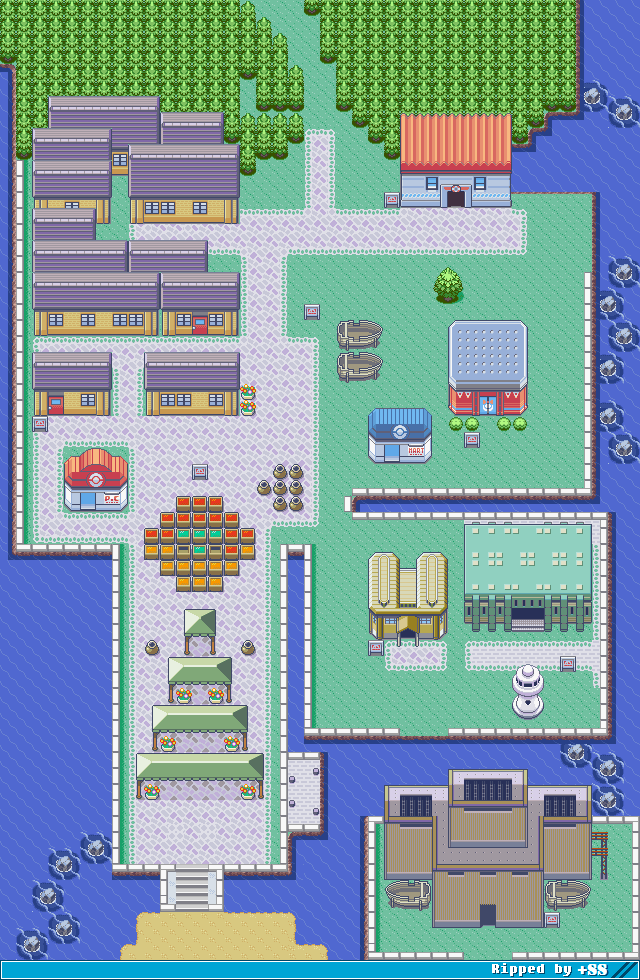 Pokémon Quartz (Hack) - Seablue City
