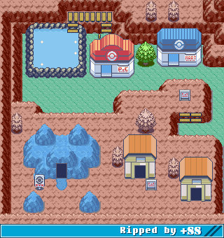 Pokémon Quartz (Hack) - Maroon Town